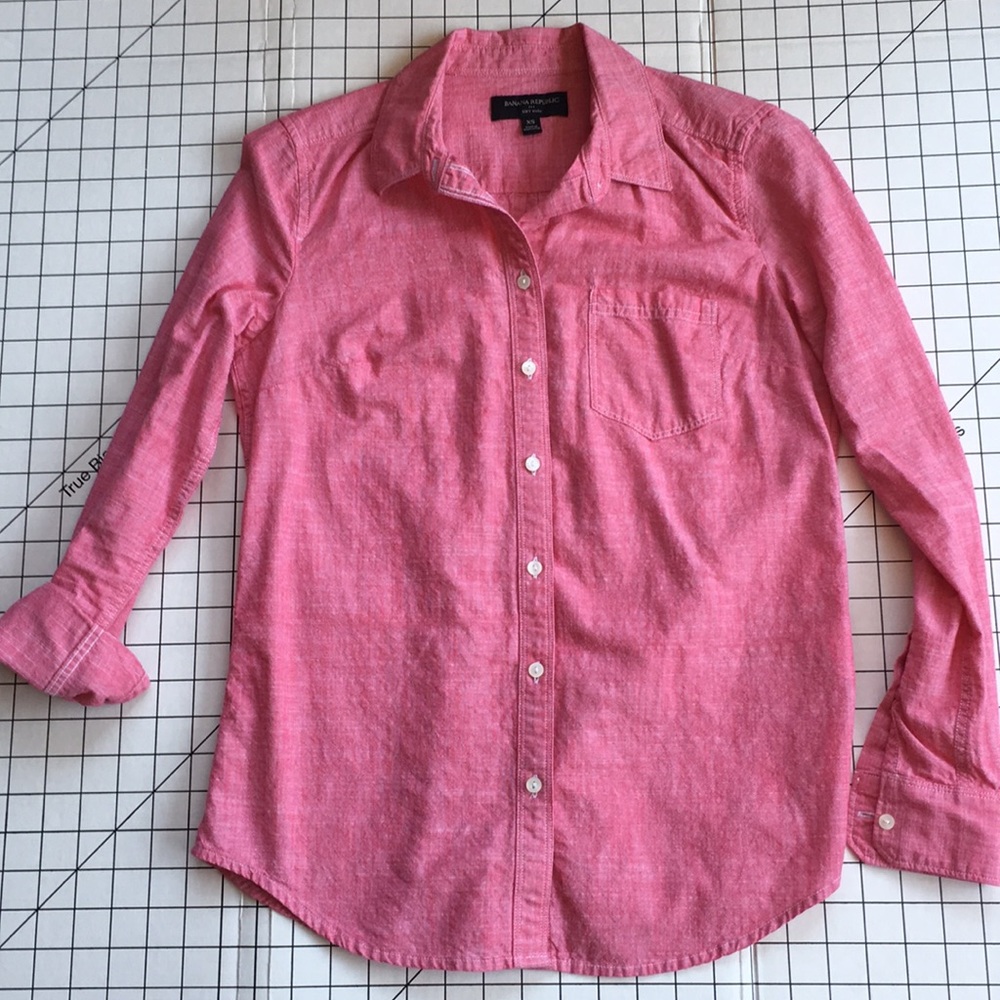 Banana Republic soft wash linen shirt